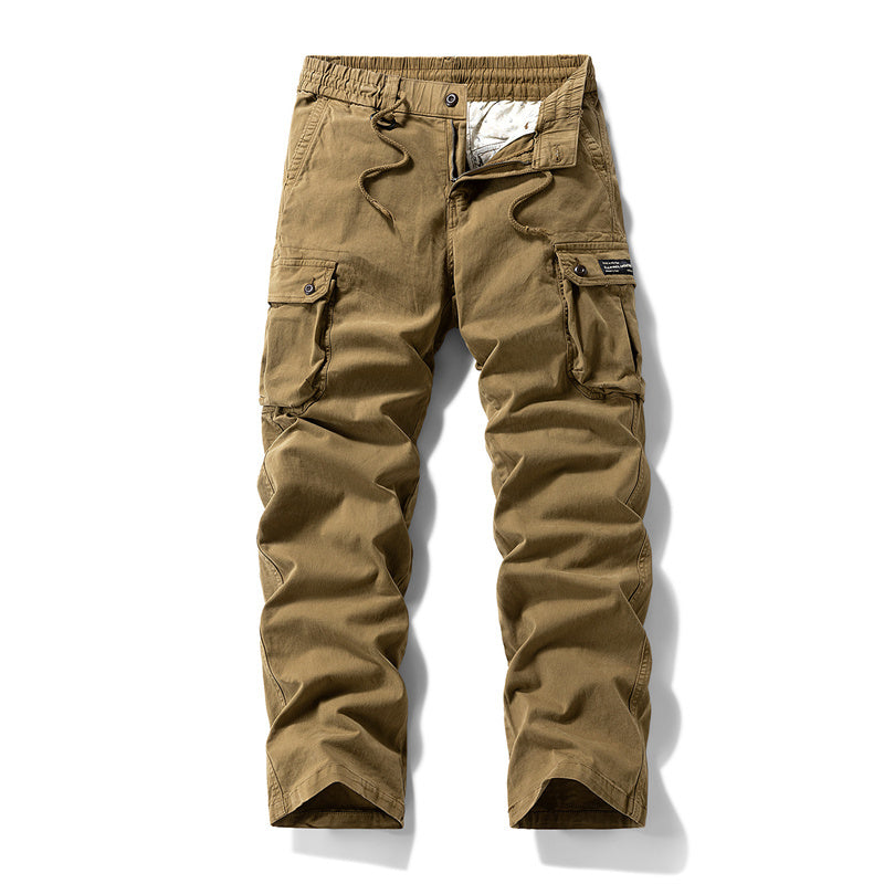 Built for Men Who Do More Than Sit Around! Men's Cotton Tactical Cargo Pants with Stretch-Friendly Comfort, Practical Multi-Pocket Storage & a Rugged Outdoor Look — From Weekend Adventures to Everyday Work! 💪