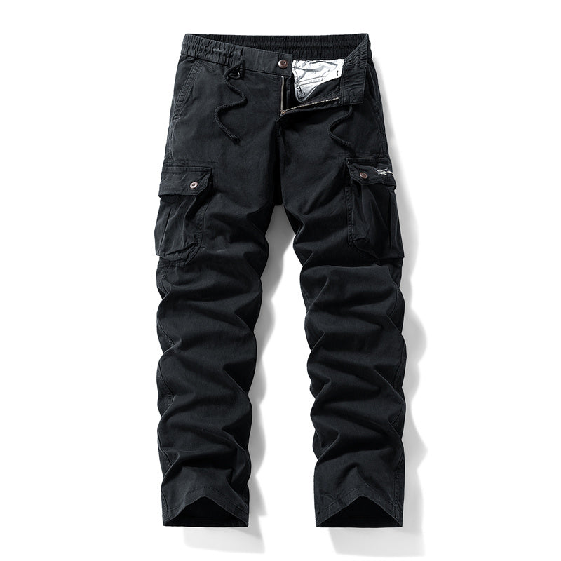 Built for Men Who Do More Than Sit Around! Men's Cotton Tactical Cargo Pants with Stretch-Friendly Comfort, Practical Multi-Pocket Storage & a Rugged Outdoor Look — From Weekend Adventures to Everyday Work! 💪