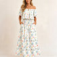📢📢40% OFF !! ⏰Summer Bohemian Beach Slit Maxi Dress