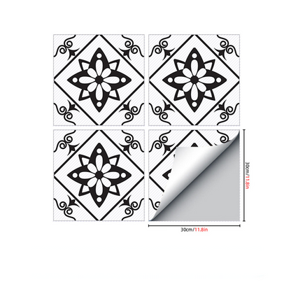 Waterproof & Non-Slip Floor Tile Stickers for Kitchen & Bathroom