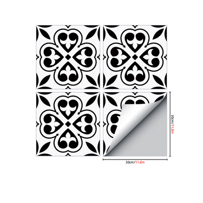 Waterproof & Non-Slip Floor Tile Stickers for Kitchen & Bathroom