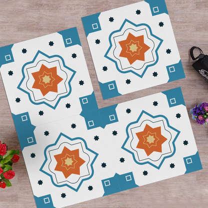 Waterproof & Non-Slip Floor Tile Stickers for Kitchen & Bathroom