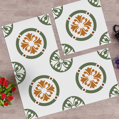 Waterproof & Non-Slip Floor Tile Stickers for Kitchen & Bathroom