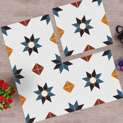 Waterproof & Non-Slip Floor Tile Stickers for Kitchen & Bathroom