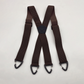 👔Men's Suspenders with X-Back & Clip Fasteners – Sturdy Clips, Wide Straps & Adjustable