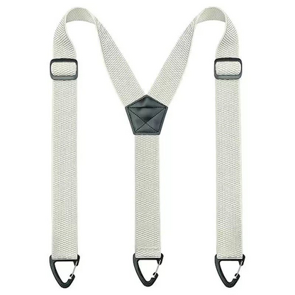 👔Men's Suspenders with X-Back & Clip Fasteners – Sturdy Clips, Wide Straps & Adjustable