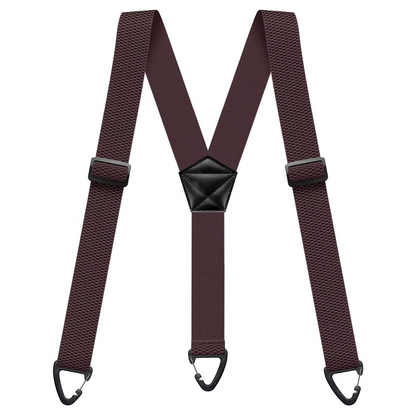 👔Men's Suspenders with X-Back & Clip Fasteners – Sturdy Clips, Wide Straps & Adjustable
