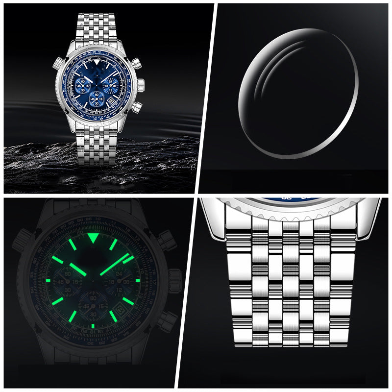 🎁New arrival 50% OFF & Free Shipping💥Men's Classic Multifunctional Business Watch
