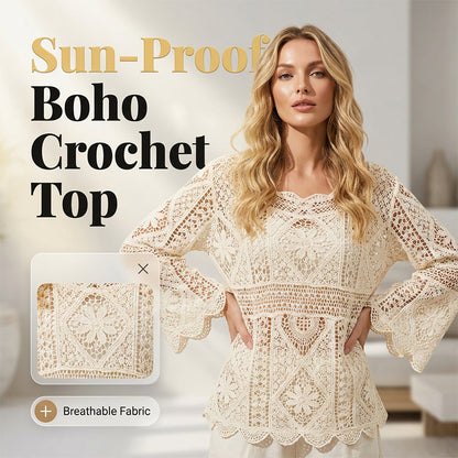 👚 40% OFF NOW! 🌸 Women's Vintage-Inspired Lace Cover-Up Blouse – Delicate Lace, Flowy Fit & Perfect for Layering or a Romantic Look ✨
