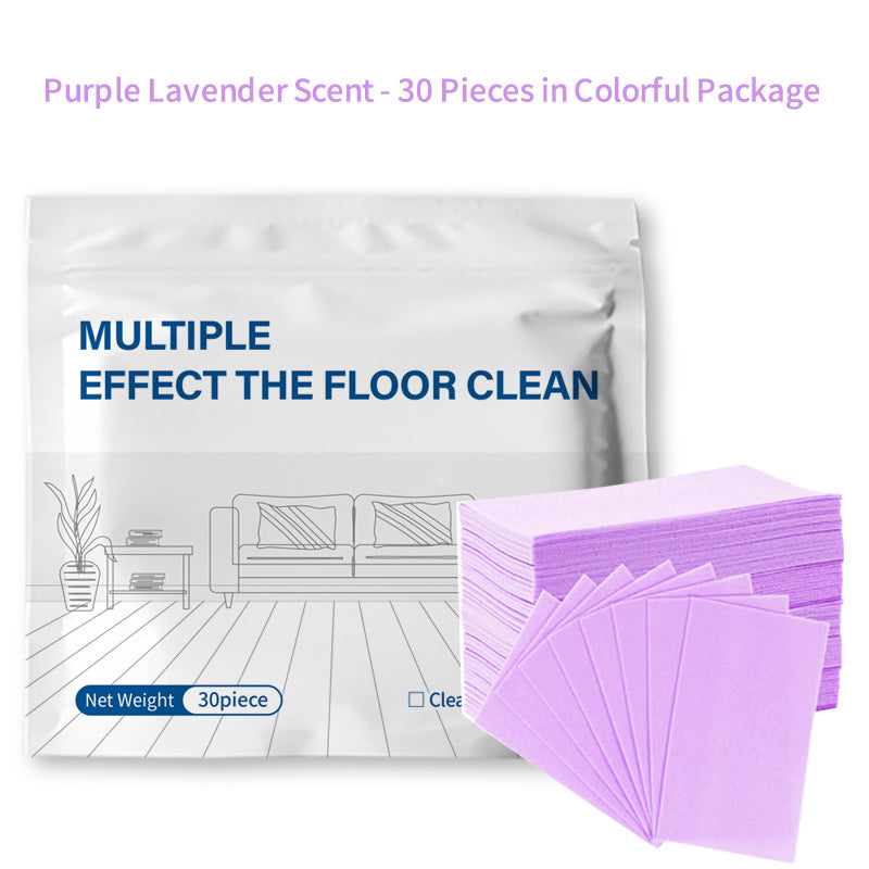 🧹 50% OFF NOW!✨ 30-Pieces Multi-Effect Floor Cleaning Sheets – Powerful Stain Removal & Fresh Scent 🌿