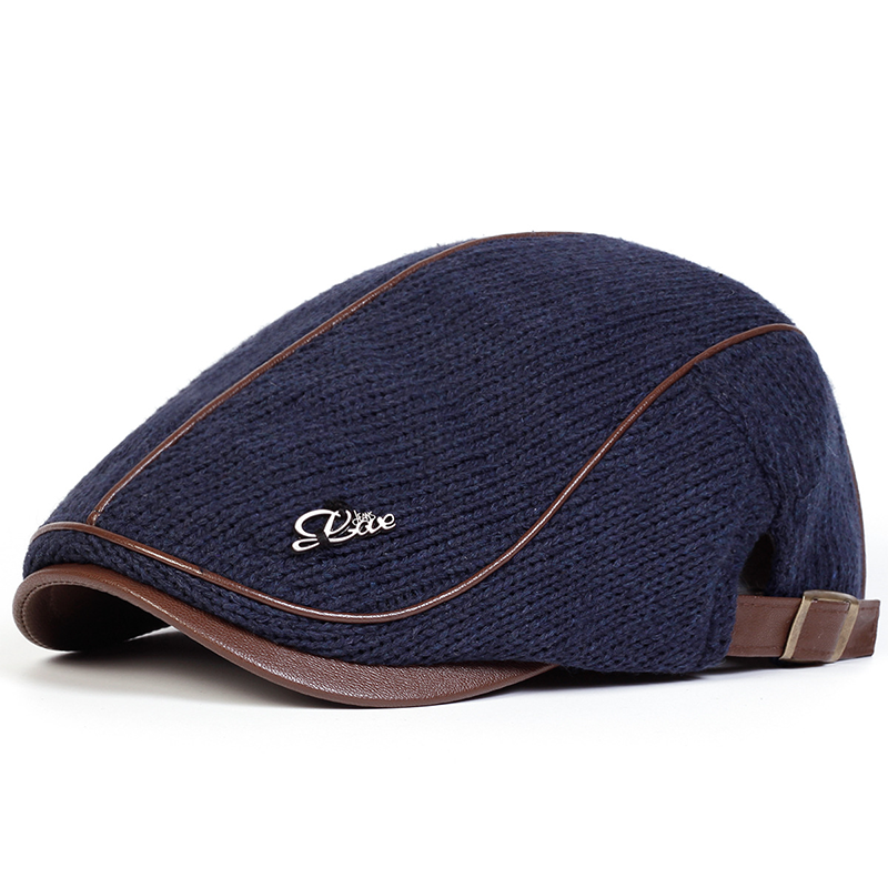 🔥 2026 Fresh Drops | Flat 50% OFF Today! 💸 Knitted Warm Newsboy Hat
