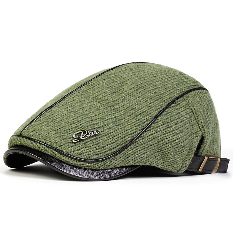 🔥 2026 Fresh Drops | Flat 50% OFF Today! 💸 Knitted Warm Newsboy Hat