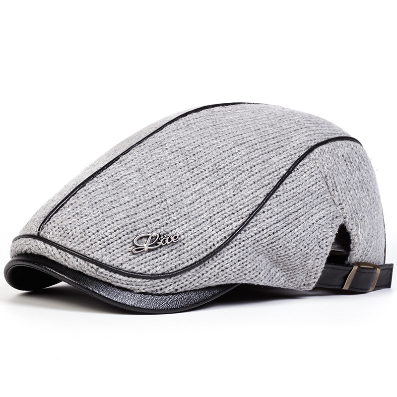 🔥 2026 Fresh Drops | Flat 50% OFF Today! 💸 Knitted Warm Newsboy Hat
