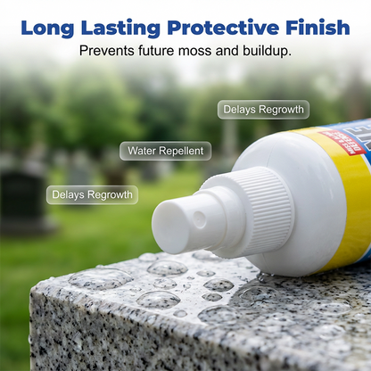 🥳2026 HOT SALE🥳Headstone Cleaning & Restoration Spray – Remove Stains Instantly