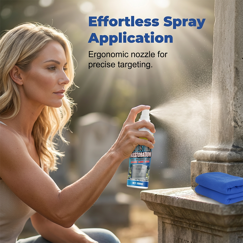 🥳2026 HOT SALE🥳Headstone Cleaning & Restoration Spray – Remove Stains Instantly