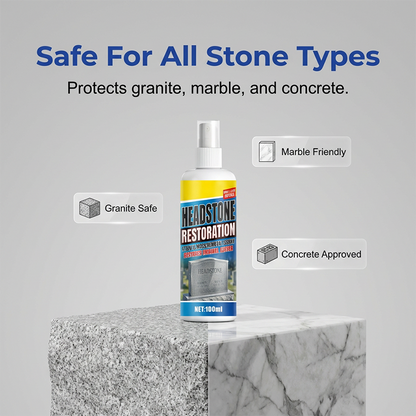 🥳2026 HOT SALE🥳Headstone Cleaning & Restoration Spray – Remove Stains Instantly