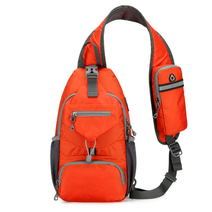 📢📢Last Week 50% OFF!!🔥✨UnisexMen's Outdoor Sling Bag – Multi-Pocket, Water-Resistant & Breathable – Perfect for Travel & Daily Use