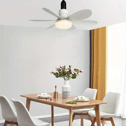 ⏳LAST DAY SALE 50% OFF🔥40W LED Ceiling Fan Light – 20.5” Ultra-Quiet with Remote 🎯 | E27 + FREE B22 Adapter 🔌 | For Bedroom 😴, Kitchen 👩‍🍳 & Garage 🛠️