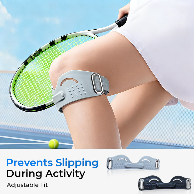 🔥Over 3,000+ people have already benefited!🦵Silicone Patellar Tendon Support Strap