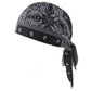 Paisley Cooling Headscarf Cap Set, Motorcycle Pirate Head Wrap Safety Helmet Liner, Elastic Fit Hand Washable Multifunctional Outdoor Headwear for Athletes & Outdoor Enthusiasts