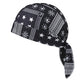 Paisley Cooling Headscarf Cap Set, Motorcycle Pirate Head Wrap Safety Helmet Liner, Elastic Fit Hand Washable Multifunctional Outdoor Headwear for Athletes & Outdoor Enthusiasts