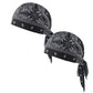 Paisley Cooling Headscarf Cap Set, Motorcycle Pirate Head Wrap Safety Helmet Liner, Elastic Fit Hand Washable Multifunctional Outdoor Headwear for Athletes & Outdoor Enthusiasts