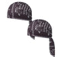 Paisley Cooling Headscarf Cap Set, Motorcycle Pirate Head Wrap Safety Helmet Liner, Elastic Fit Hand Washable Multifunctional Outdoor Headwear for Athletes & Outdoor Enthusiasts
