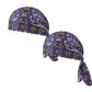 Paisley Cooling Headscarf Cap Set, Motorcycle Pirate Head Wrap Safety Helmet Liner, Elastic Fit Hand Washable Multifunctional Outdoor Headwear for Athletes & Outdoor Enthusiasts