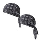 Paisley Cooling Headscarf Cap Set, Motorcycle Pirate Head Wrap Safety Helmet Liner, Elastic Fit Hand Washable Multifunctional Outdoor Headwear for Athletes & Outdoor Enthusiasts
