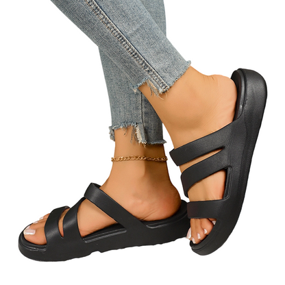 🔥2026 New Arrival ＆ Hot Sale ＆ 50％ Off🔥Women’s Cushioned Thick Sole Slides