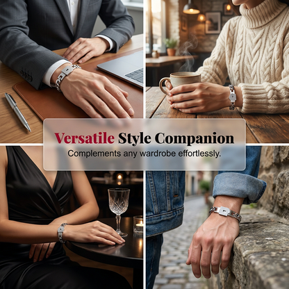 📢📢50% OFF !! ⏰Lock and Key Couple's Bracelets Set