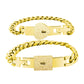 📢📢50% OFF !! ⏰Lock and Key Couple's Bracelets Set
