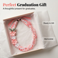 Graduation Ribbon Lei with Flowers