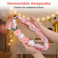 Graduation Ribbon Lei with Flowers