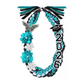 Graduation Ribbon Lei with Flowers