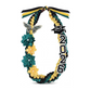 Graduation Ribbon Lei with Flowers