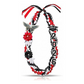Graduation Ribbon Lei with Flowers