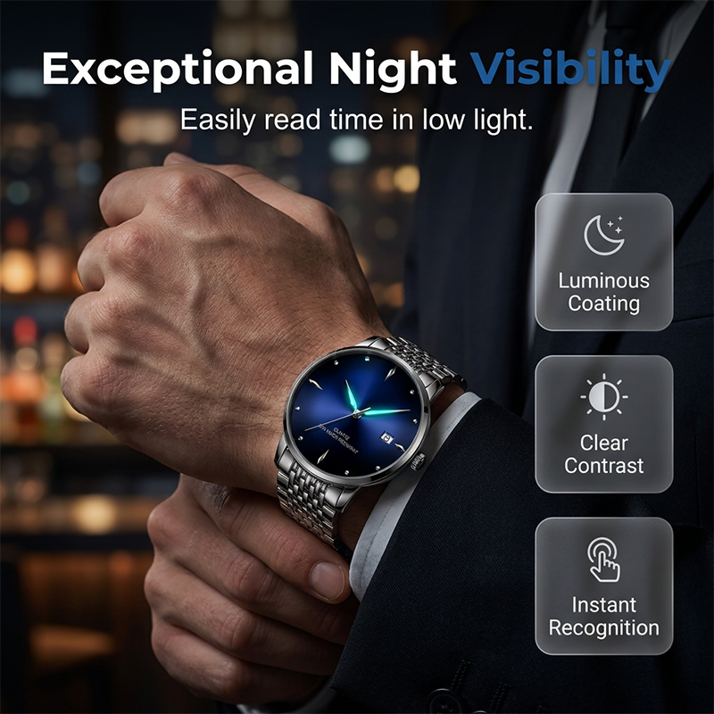 ⌚️LIMITED TIME 50% OFF!🔥 Elegant Waterproof Luminous Watch for Men