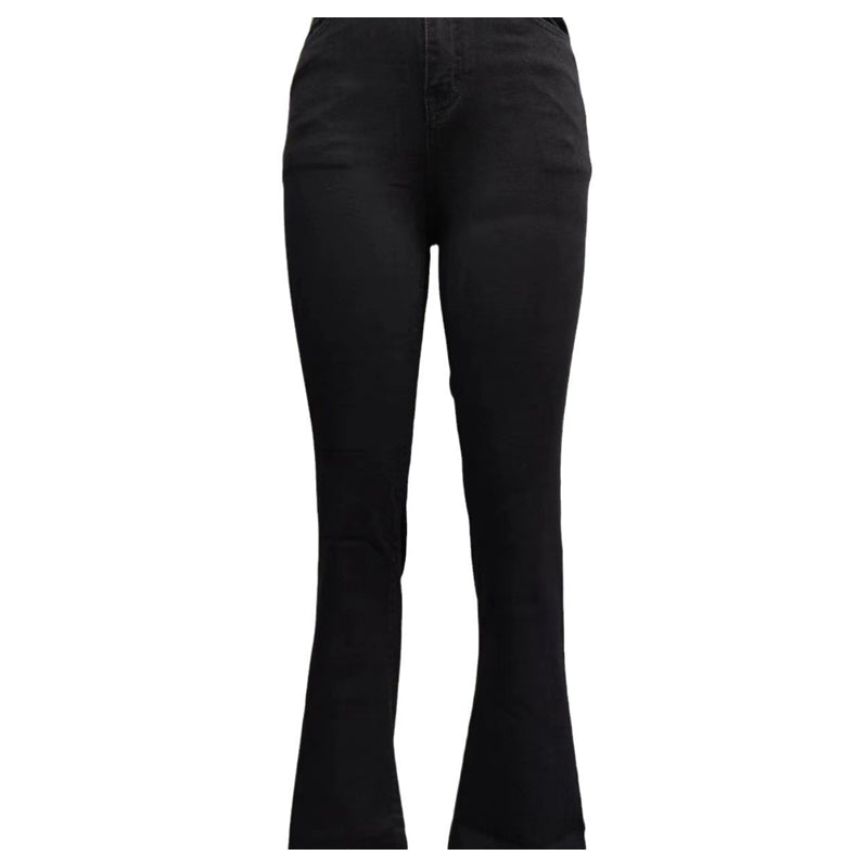 High-Waist Stretch Flare Jeans for Women