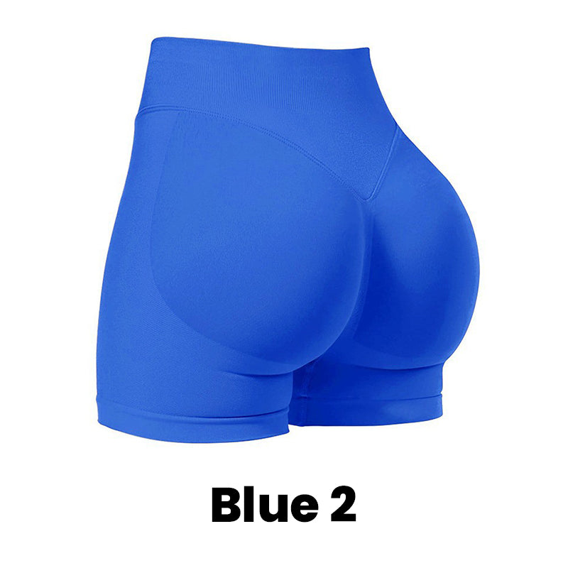 High-Waisted Quick-Dry Yoga & Cycling Shorts