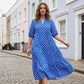 🌺 50% OFF NOW!✨ Bohemian Printed Maxi Dress – Casual, Flowy & Chic – Elegant Summer Vacation Long Dress 👗