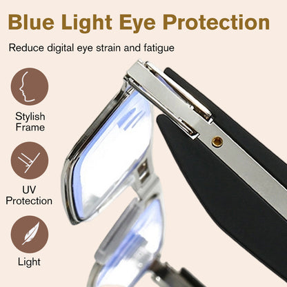 🌟 2026 Trending Styles | 50% OFF! Don't Miss Out! ⏳Foldable Anti-Blue Light Reading Glasses with Case