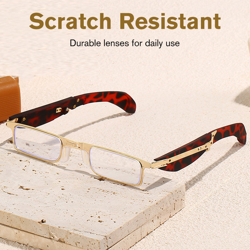 🌟 2026 Trending Styles | 50% OFF! Don't Miss Out! ⏳Foldable Anti-Blue Light Reading Glasses with Case