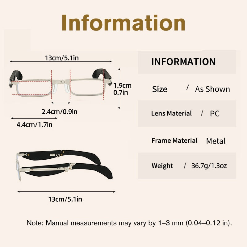 🌟 2026 Trending Styles | 50% OFF! Don't Miss Out! ⏳Foldable Anti-Blue Light Reading Glasses with Case