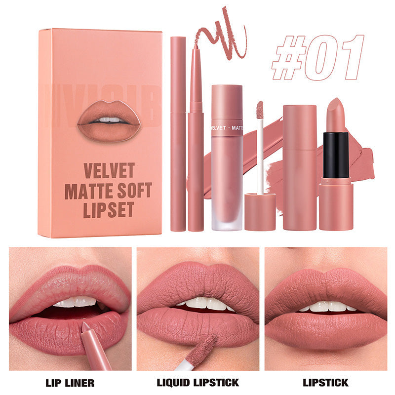 🔥2026 Hot Sale ⏰Long-Lasting & Waterproof Matte Lipstick Set