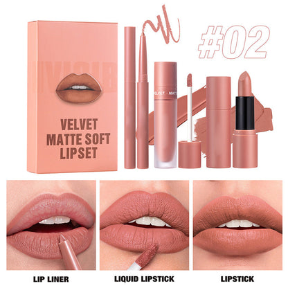 🔥2026 Hot Sale ⏰Long-Lasting & Waterproof Matte Lipstick Set