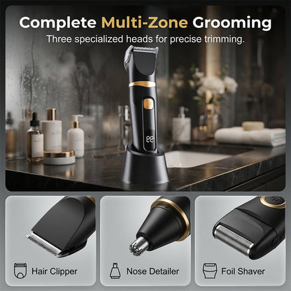 📢📢40% OFF !! ⏰3-in-1 Electric Grooming Kit for Men & Women