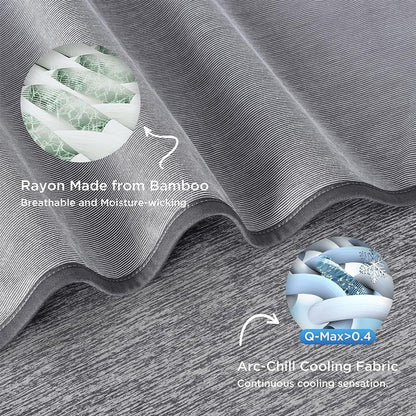 🏆LAST DAY SALE 63% OFF!!💕Smart Cooling Blanket❄️ Lightweight • Breathable • For Hot Sleepers & Night Sweats 😴