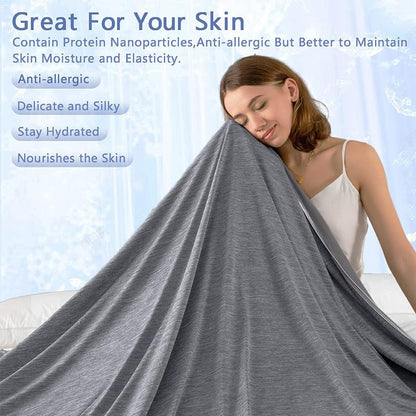 🏆LAST DAY SALE 63% OFF!!💕Smart Cooling Blanket❄️ Lightweight • Breathable • For Hot Sleepers & Night Sweats 😴