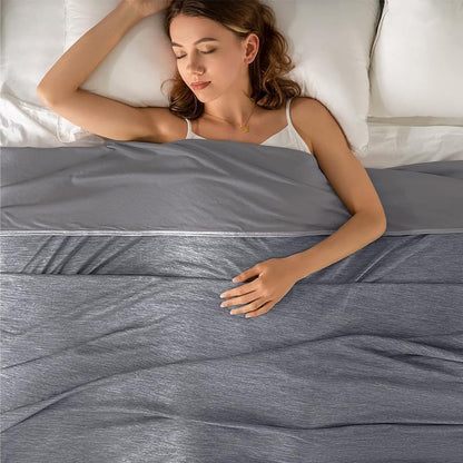 🏆LAST DAY SALE 63% OFF!!💕Smart Cooling Blanket❄️ Lightweight • Breathable • For Hot Sleepers & Night Sweats 😴